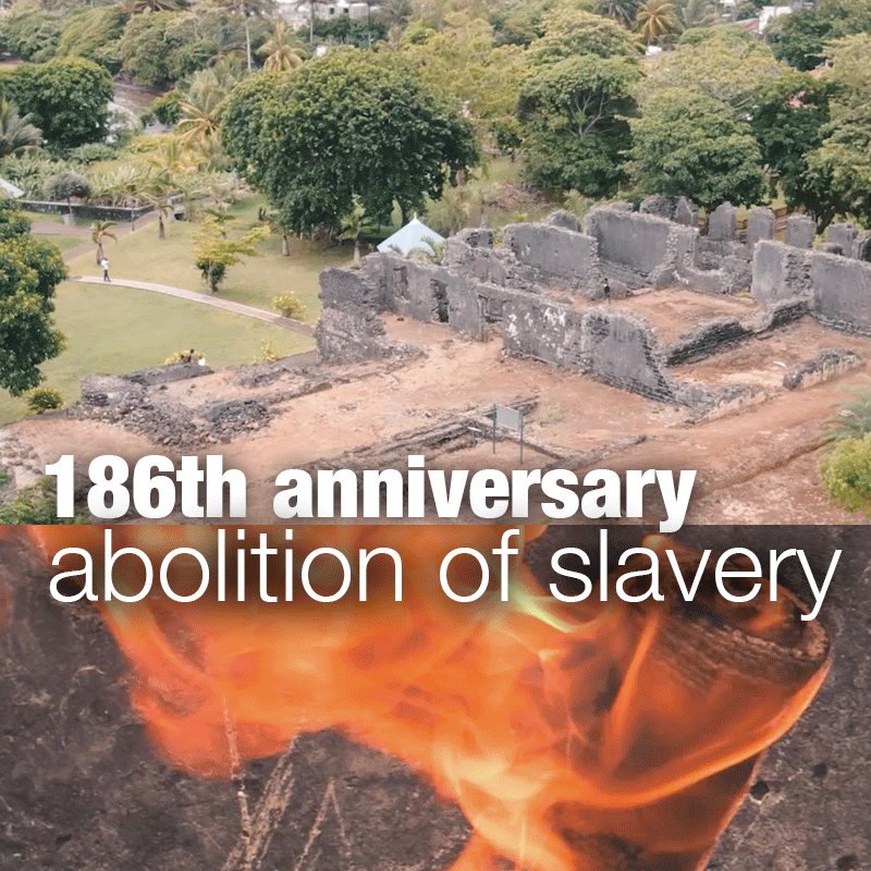 Dany Marie on the 186th commemoration of abolition of slavery in Mauritius